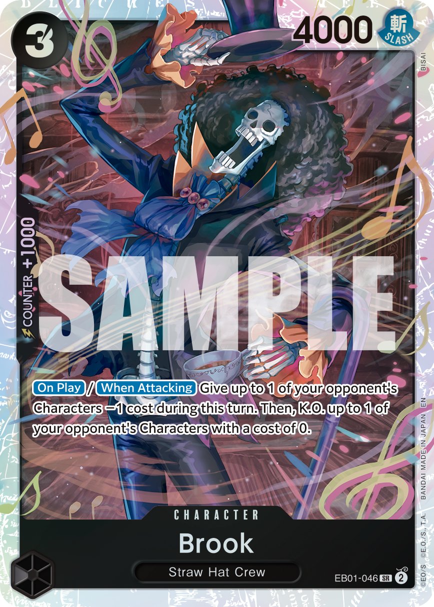 Brook - EB01-046 - ONE PIECE CARD THE BEST vol.2