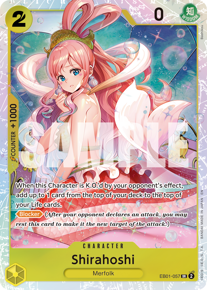 Shirahoshi - EB01-057 - ONE PIECE CARD THE BEST vol.2