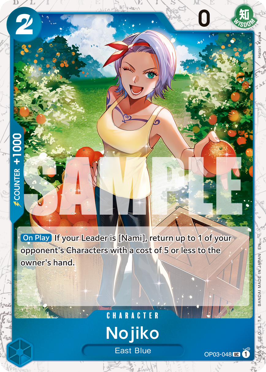 Nojiko (Pirate Foil) - OP03-048 - ONE PIECE CARD THE BEST vol.2