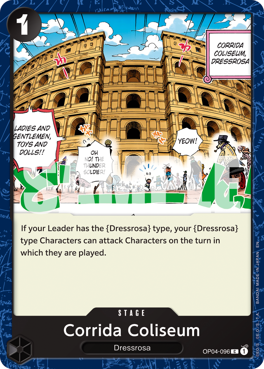 Corrida Coliseum - OP04-096 - ONE PIECE CARD THE BEST vol.2