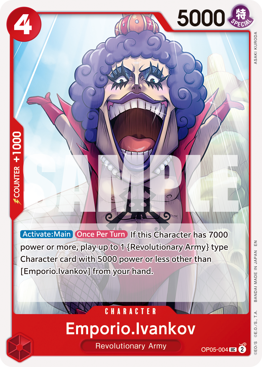 Emporio.Ivankov - OP05-004 - ONE PIECE CARD THE BEST vol.2