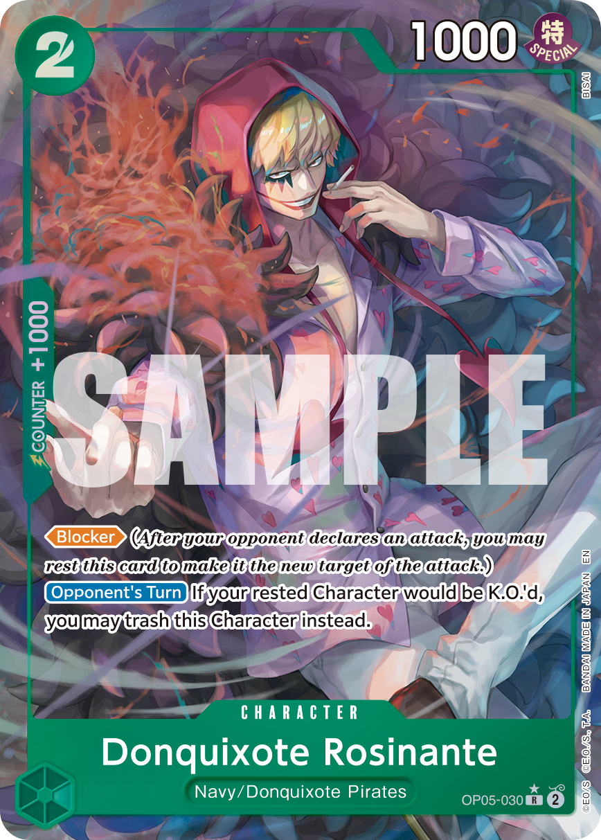 Donquixote Rosinante (Alternate Art) - OP05-030 - ONE PIECE CARD THE BEST vol.2