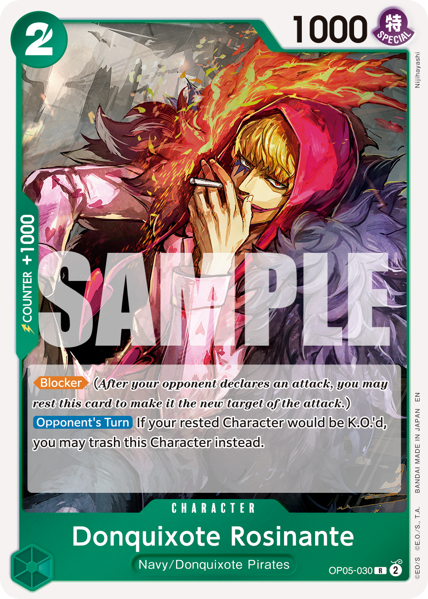 Donquixote Rosinante - OP05-030 - ONE PIECE CARD THE BEST vol.2