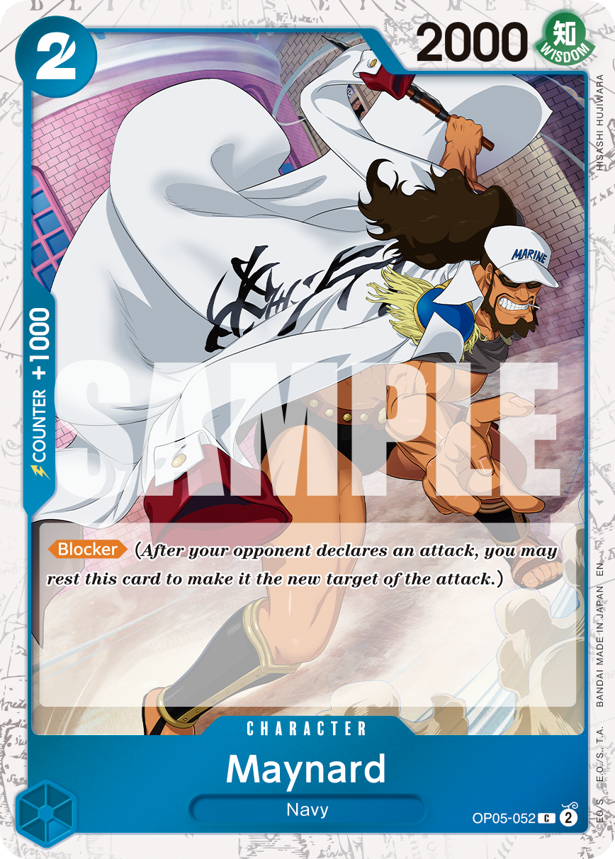 Maynard (Pirate Foil) - OP05-052 - ONE PIECE CARD THE BEST vol.2