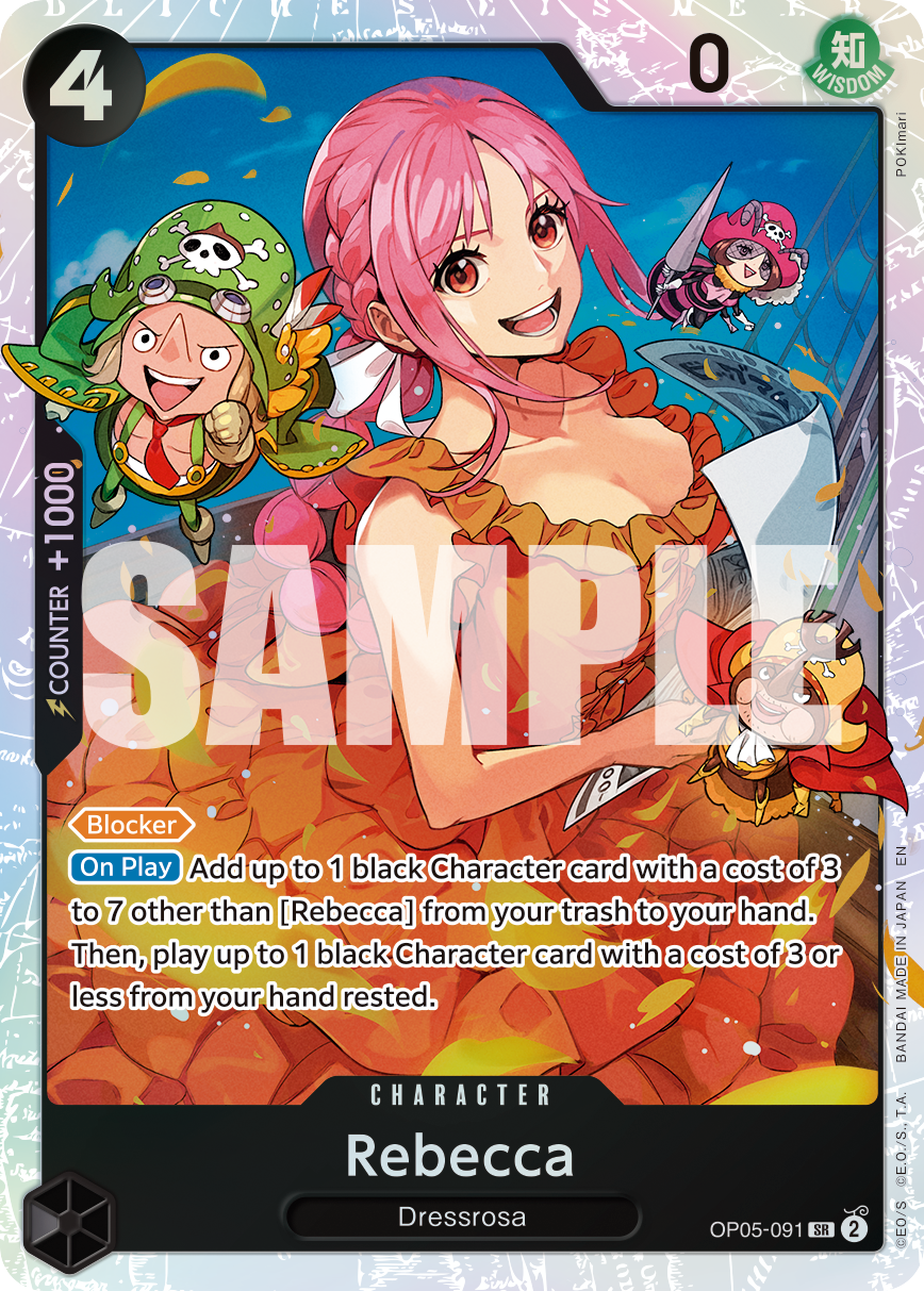 Rebecca - OP05-091 - ONE PIECE CARD THE BEST vol.2