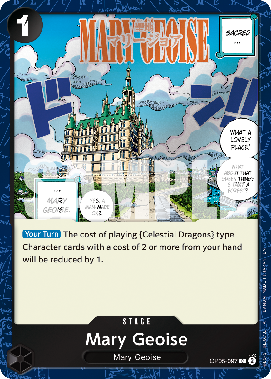 Mary Geoise (Pirate Foil) - OP05-097 - ONE PIECE CARD THE BEST vol.2