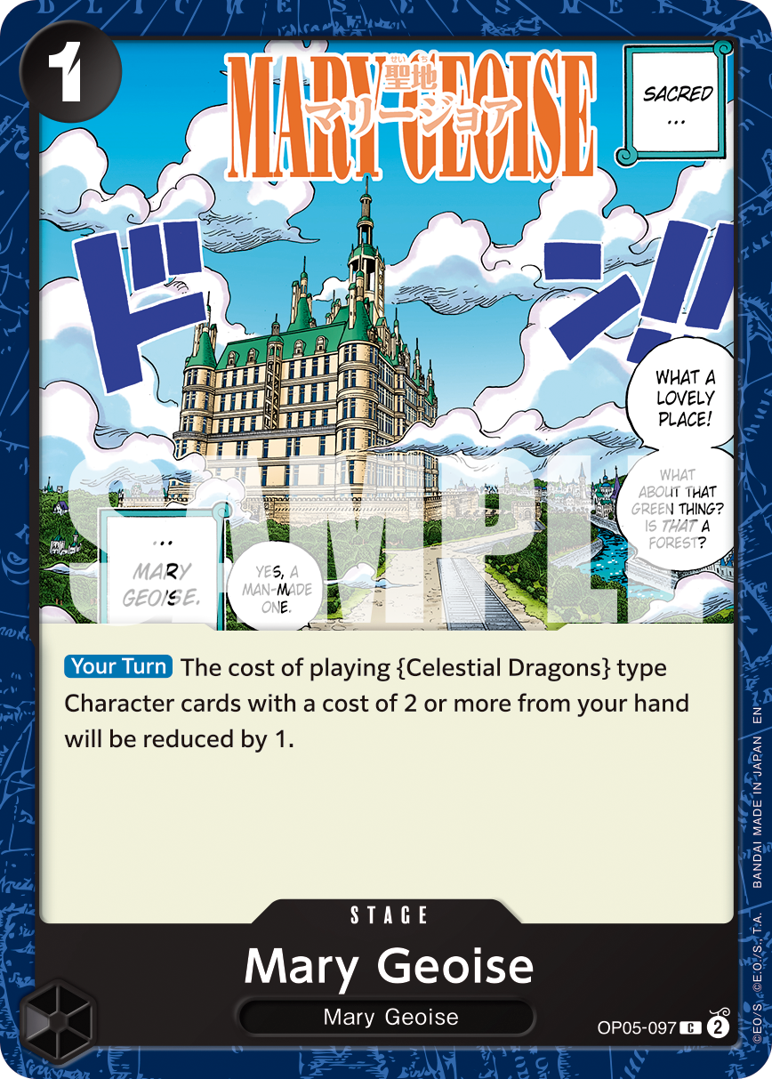 Mary Geoise - OP05-097 - ONE PIECE CARD THE BEST vol.2