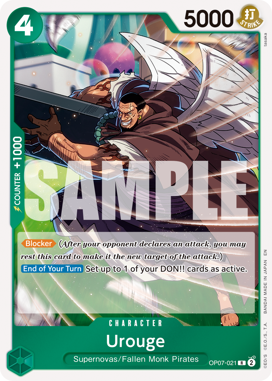 Urouge - OP07-021 - ONE PIECE CARD THE BEST vol.2