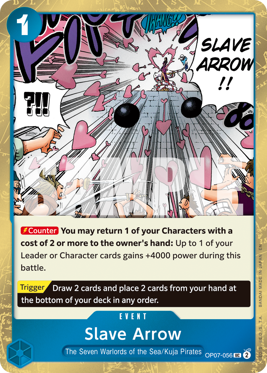 Slave Arrow (Pirate Foil) - OP07-056 - ONE PIECE CARD THE BEST vol.2