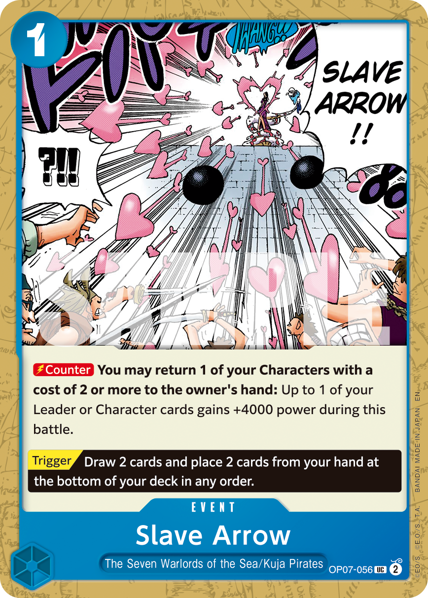 Slave Arrow - OP07-056 - ONE PIECE CARD THE BEST vol.2