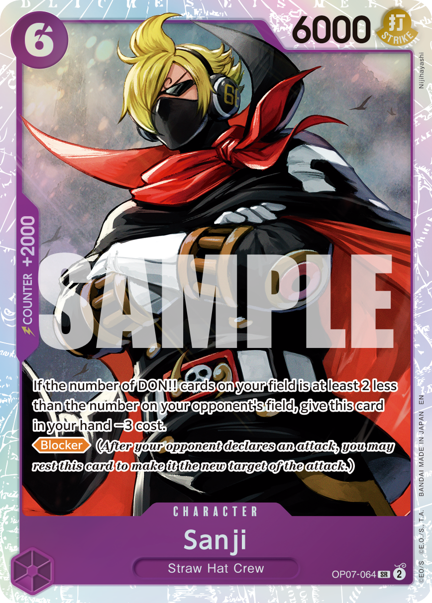 Sanji - OP07-064 - ONE PIECE CARD THE BEST vol.2