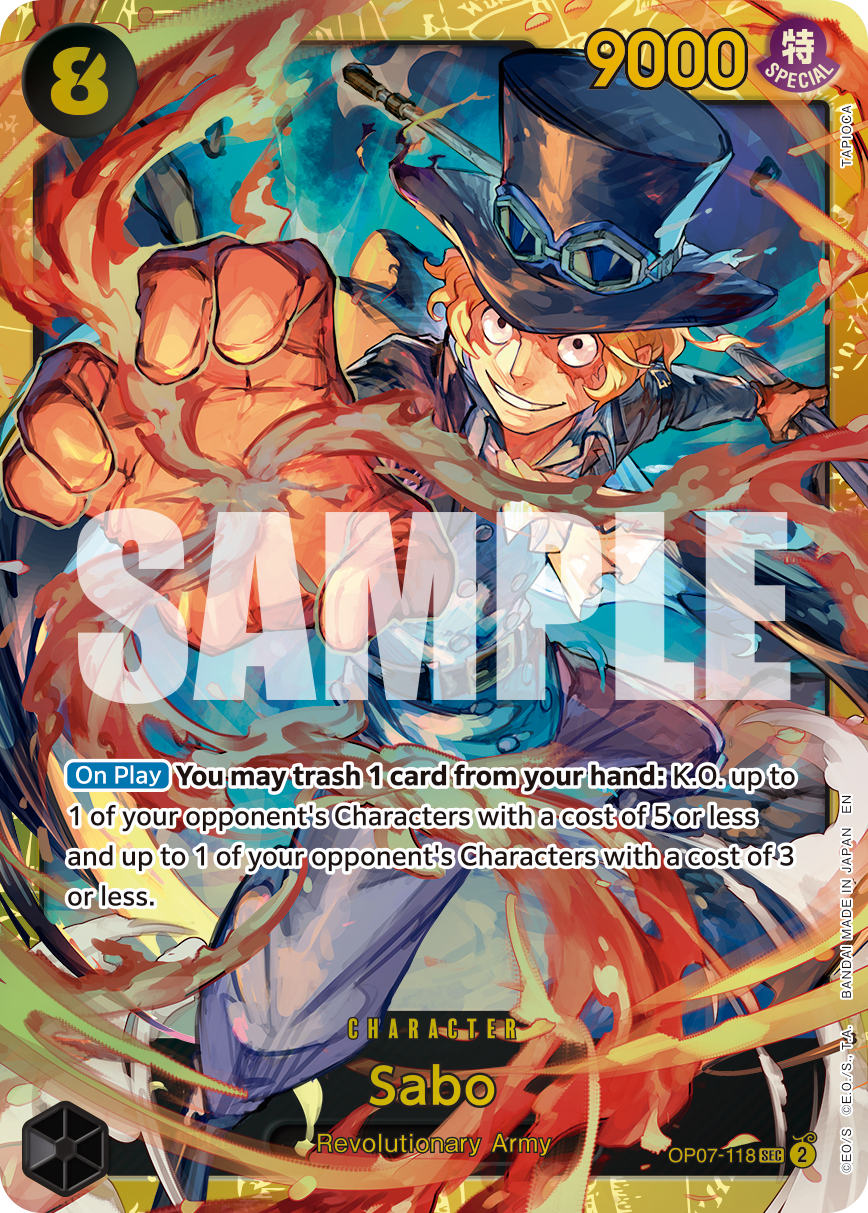 Sabo - OP07-118 - ONE PIECE CARD THE BEST vol.2