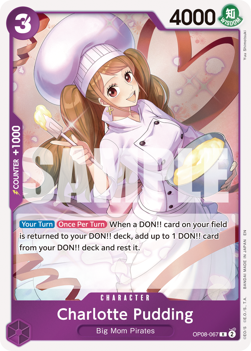 Charlotte Pudding - OP08-067 - ONE PIECE CARD THE BEST vol.2