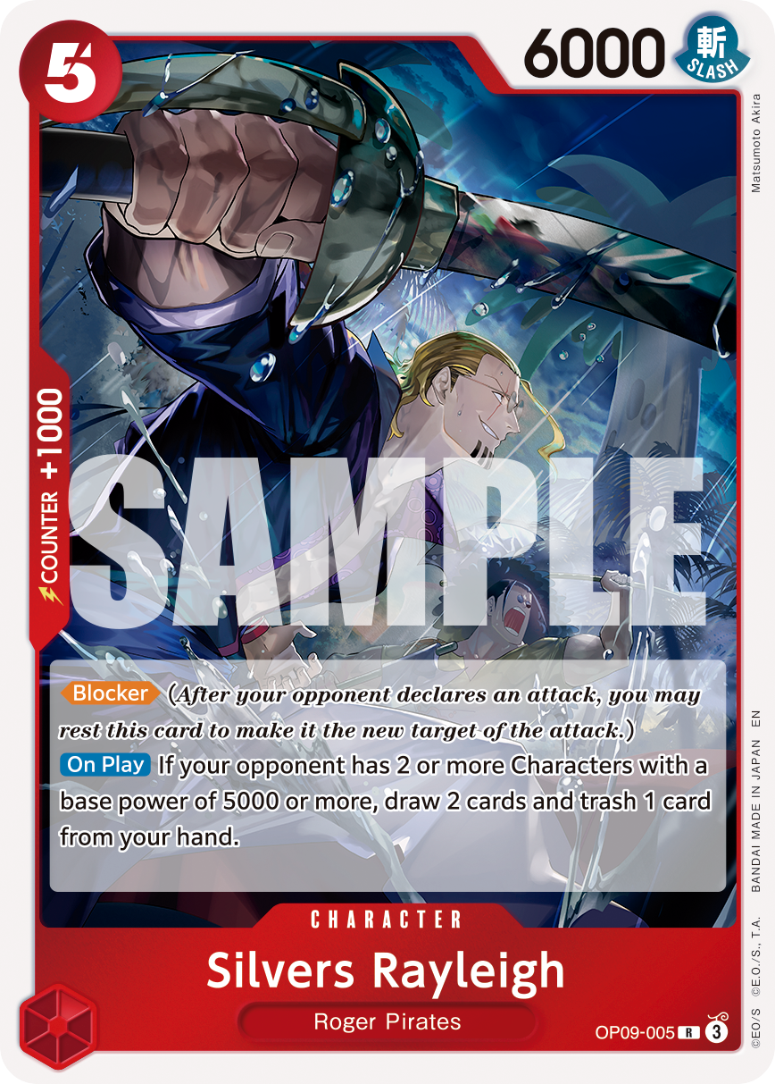 Silvers Rayleigh - OP09-005 - ONE PIECE CARD THE BEST vol.2
