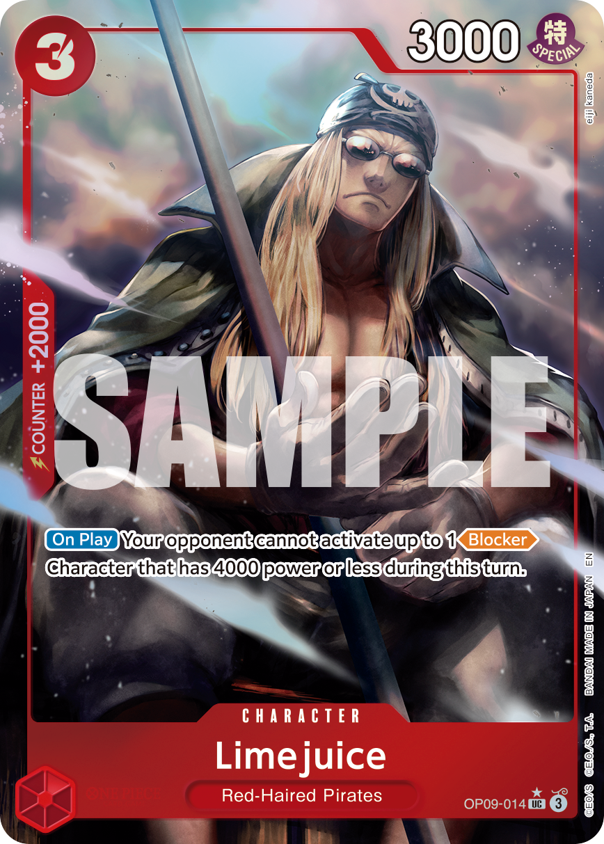 Limejuice (Alternate Art) - OP09-014 - ONE PIECE CARD THE BEST vol.2