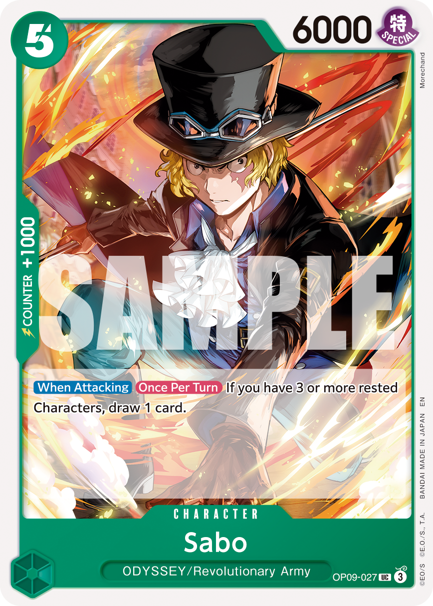 Sabo - OP09-027 - ONE PIECE CARD THE BEST vol.2