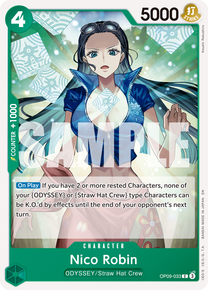 Nico Robin - OP09-033 - ONE PIECE CARD THE BEST vol.2