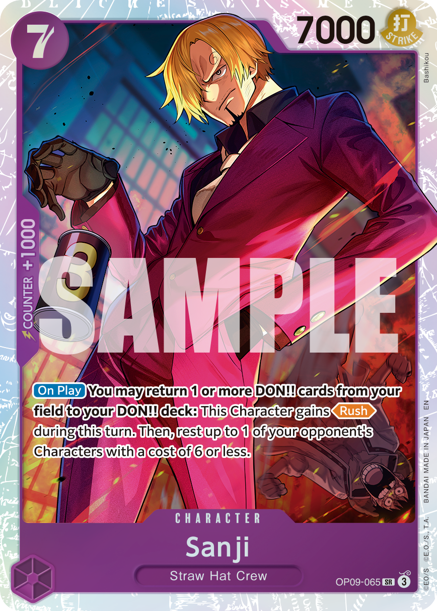 Sanji - OP09-065 - ONE PIECE CARD THE BEST vol.2