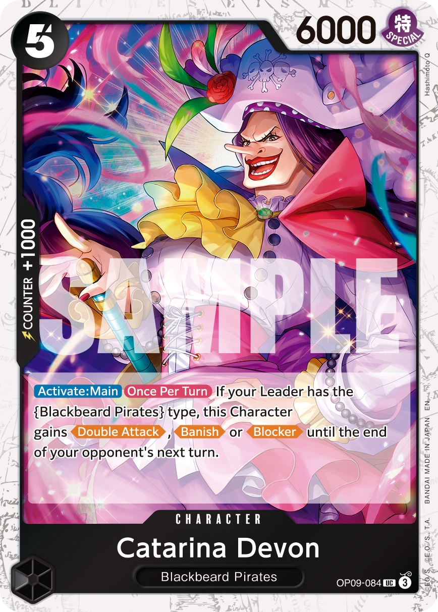 Catarina Devon (Pirate Foil) - OP09-084 - ONE PIECE CARD THE BEST vol.2