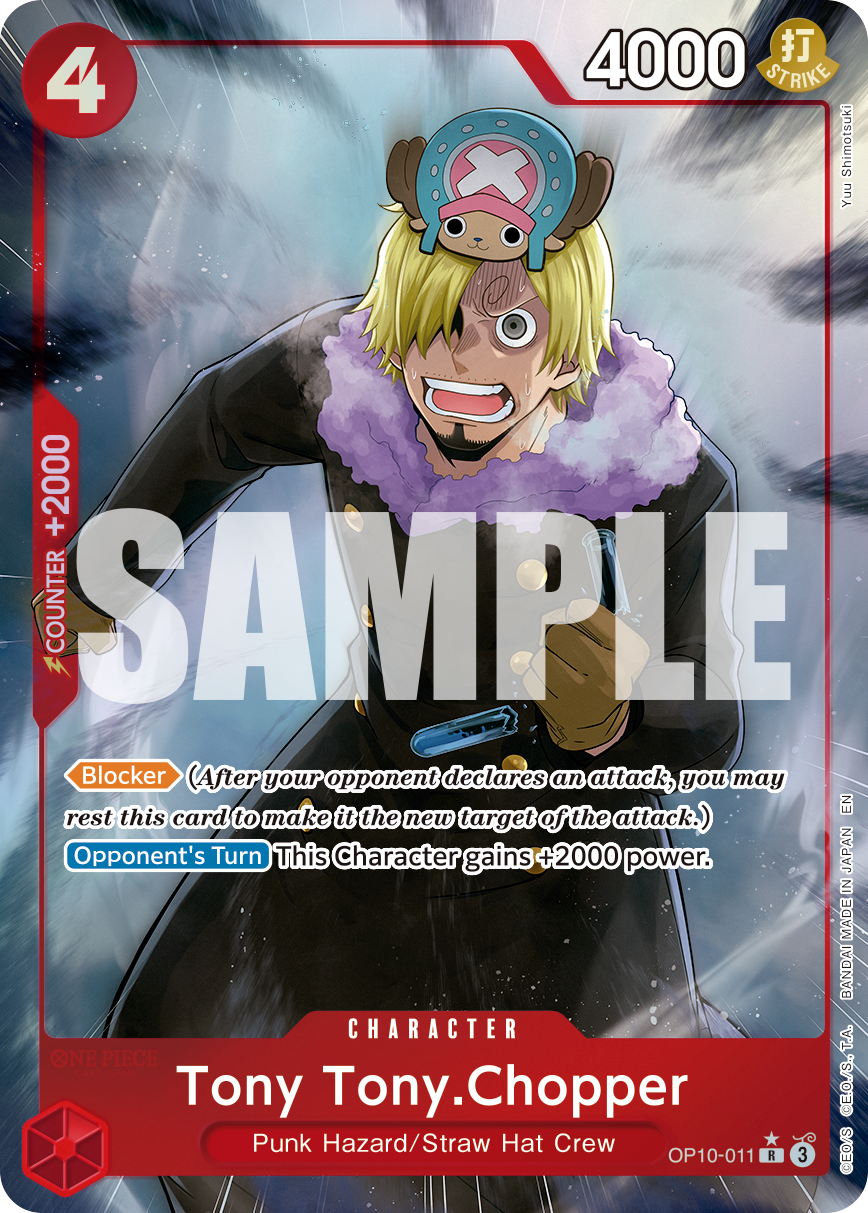 Tony Tony.Chopper (Alternate Art) - OP10-011 - ONE PIECE CARD THE BEST vol.2