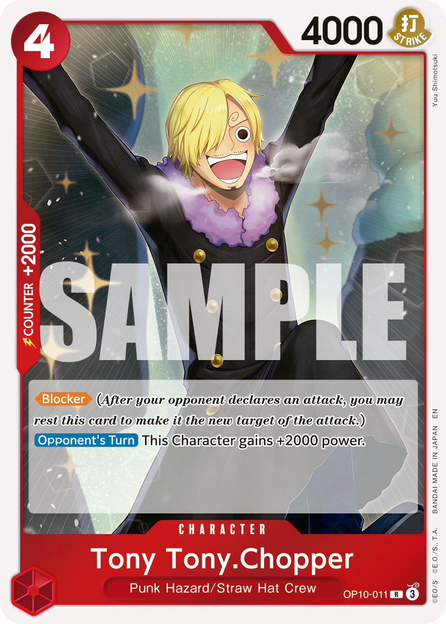 Tony Tony.Chopper - OP10-011 - ONE PIECE CARD THE BEST vol.2