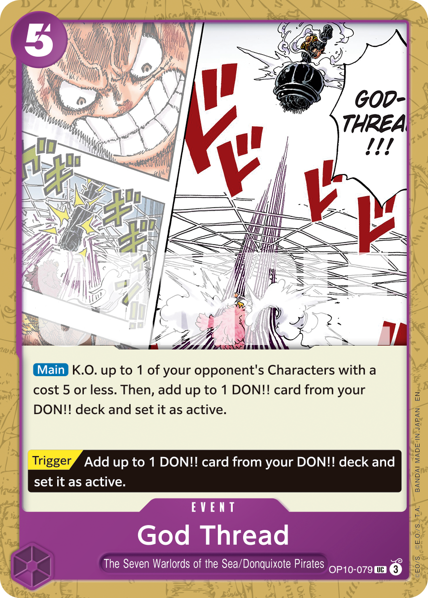 God Thread - OP10-079 - ONE PIECE CARD THE BEST vol.2