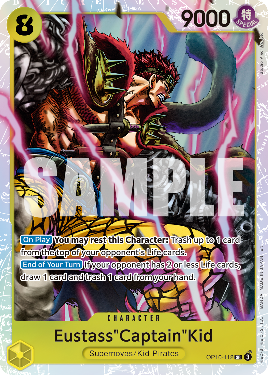 Eustass"Captain"Kid - OP10-112 - ONE PIECE CARD THE BEST vol.2