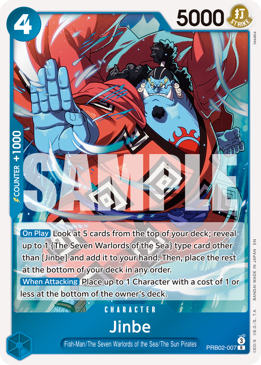 Jinbe - PRB02-007 - ONE PIECE CARD THE BEST vol.2