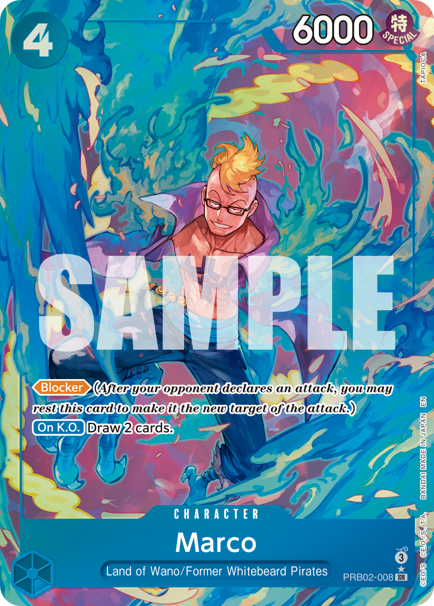 Marco (Alternate Art) - PRB02-008 - ONE PIECE CARD THE BEST vol.2