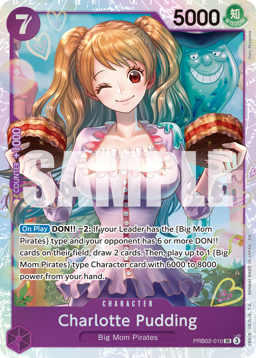 Charlotte Pudding - PRB02-010 - ONE PIECE CARD THE BEST vol.2
