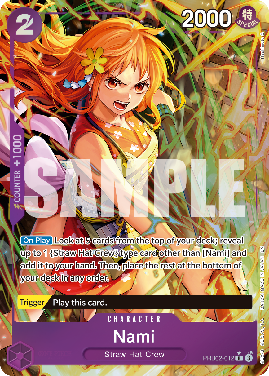 Nami (Alternate Art) - PRB02-012 - ONE PIECE CARD THE BEST vol.2