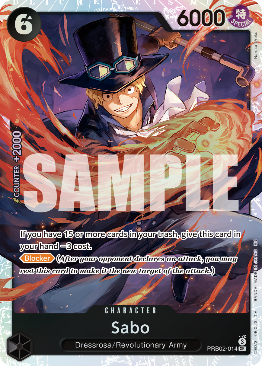 Sabo - PRB02-014 - ONE PIECE CARD THE BEST vol.2