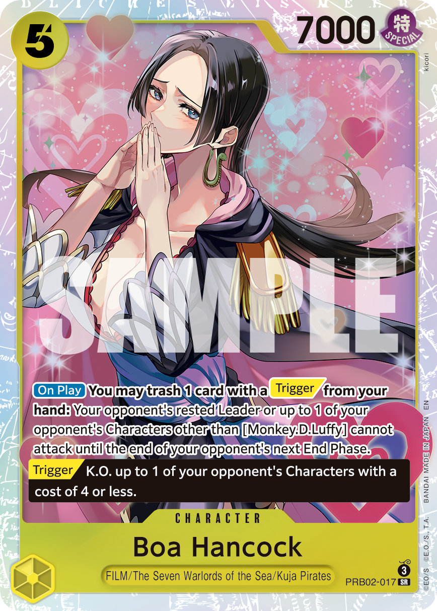 Boa Hancock - PRB02-017 - ONE PIECE CARD THE BEST vol.2