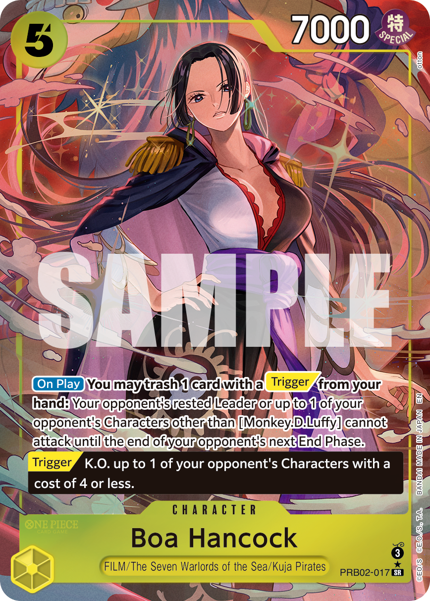 Boa Hancock (Alternate Art) - PRB02-017 - ONE PIECE CARD THE BEST vol.2