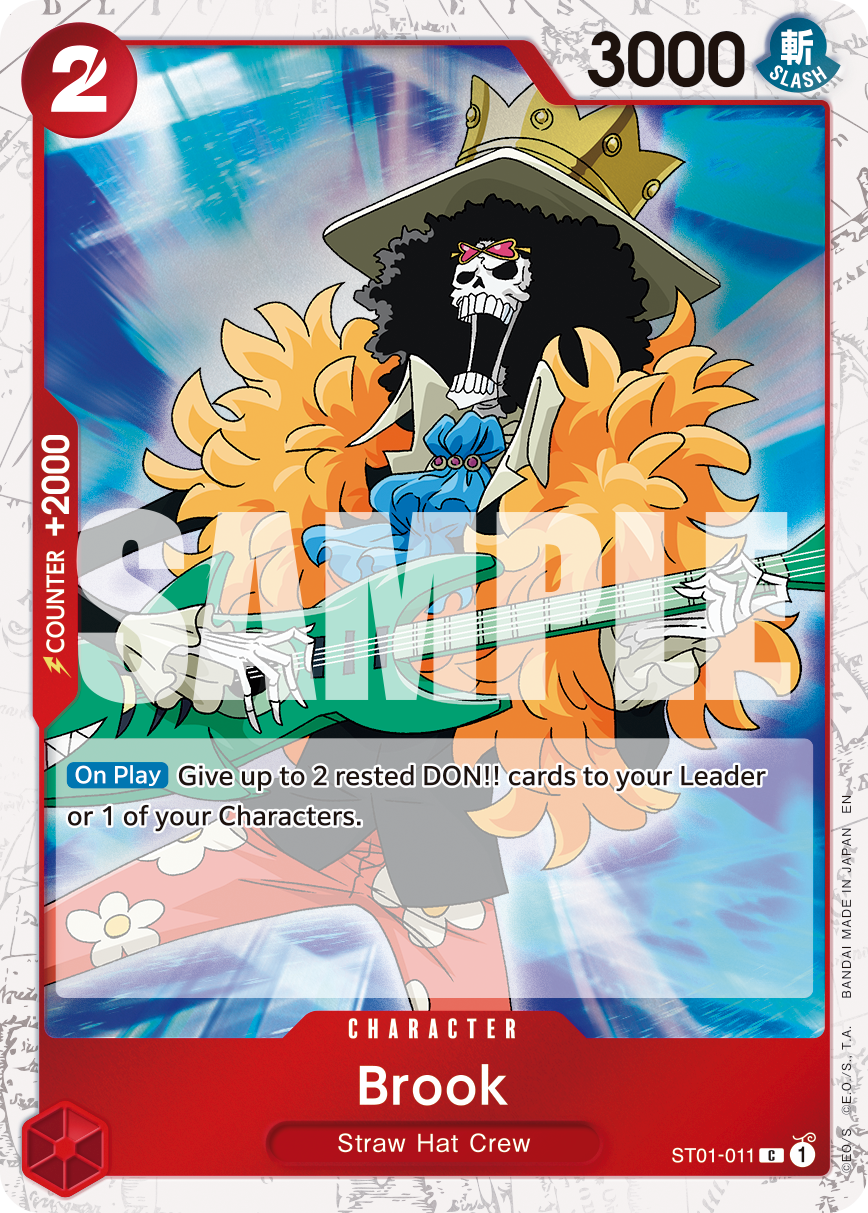 Brook (Pirate Foil) - ST01-011 - ONE PIECE CARD THE BEST vol.2
