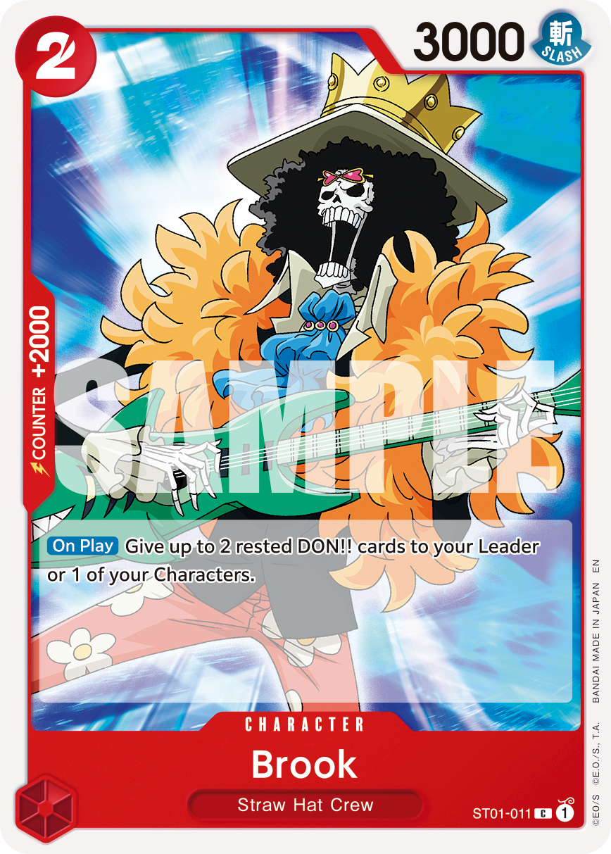 Brook - ST01-011 - ONE PIECE CARD THE BEST vol.2
