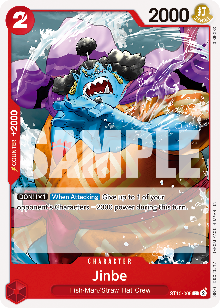 Jinbe - ST10-005 - ONE PIECE CARD THE BEST vol.2
