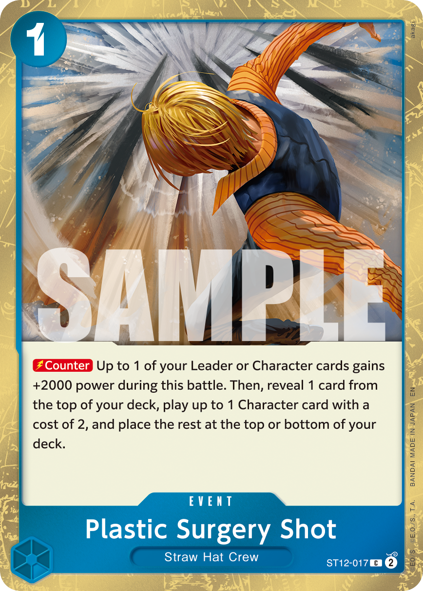 Plastic Surgery Shot (Pirate Foil) - ST12-017 - ONE PIECE CARD THE BEST vol.2