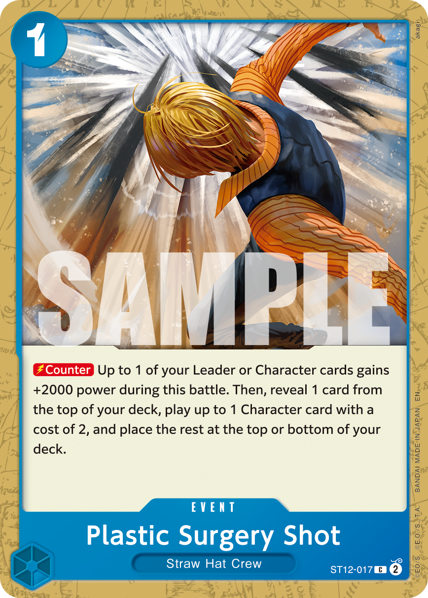 Plastic Surgery Shot - ST12-017 - ONE PIECE CARD THE BEST vol.2