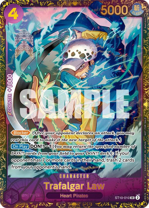 Trafalgar Law - ST10-010 - One Piece Promotion Cards