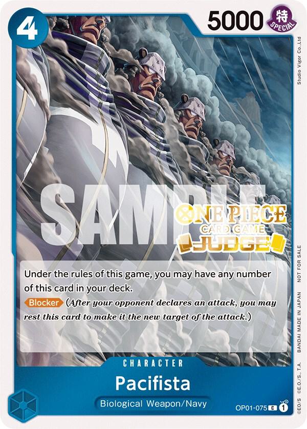 Pacifista (Judge Pack Vol. 3) - OP01-075 - One Piece Promotion Cards