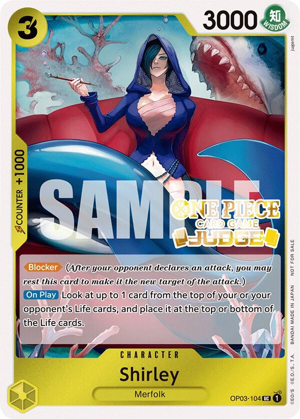 Shirley (Judge Pack Vol. 3) - OP03-104 - One Piece Promotion Cards