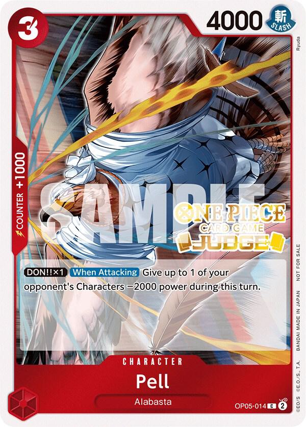 Pell (Judge Pack Vol. 3) - OP05-014 - One Piece Promotion Cards