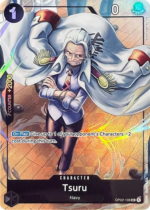 Tsuru (Premium Card Collection -Best Selection Vol. 1-) - OP02-106 - One Piece Promotion Cards
