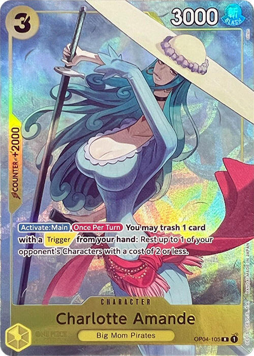 Charlotte Amande (Premium Card Collection -Best Selection Vol. 1-) - OP04-105 - One Piece Promotion Cards