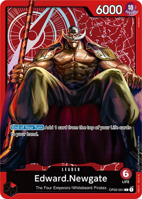 Edward.Newgate (Special Goods Set -Former Four Emperors-) - OP02-001 - One Piece Promotion Cards