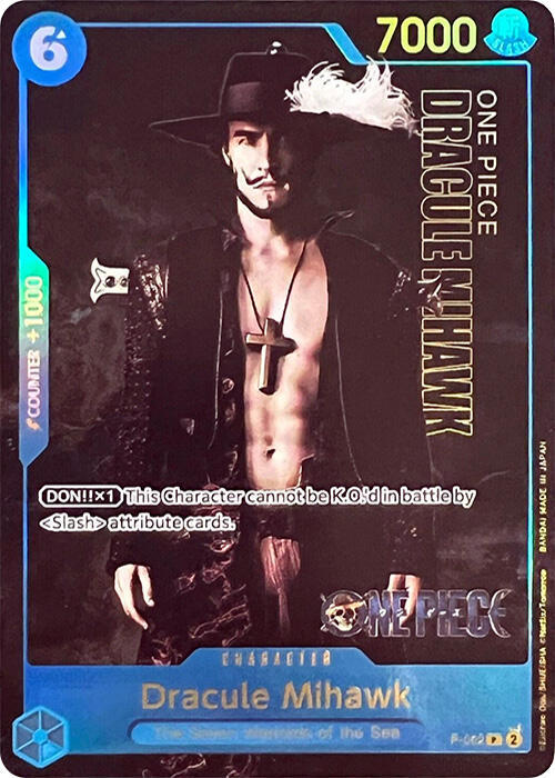 Dracule Mihawk (Premium Card Collection -Live Action Edition-) - P-052 - One Piece Promotion Cards