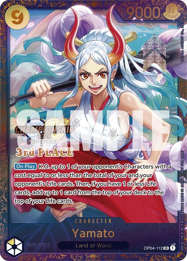 Yamato (Championship 2024 Finals 3rd Place) - OP04-112 - One Piece Promotion Cards