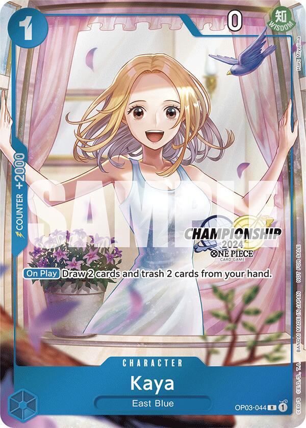 Kaya (CS 2024 Celebration Pack) - OP03-044 - One Piece Promotion Cards