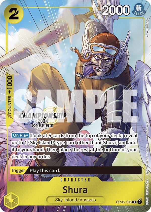 Shura (CS 2024 Celebration Pack) - OP05-106 - One Piece Promotion Cards